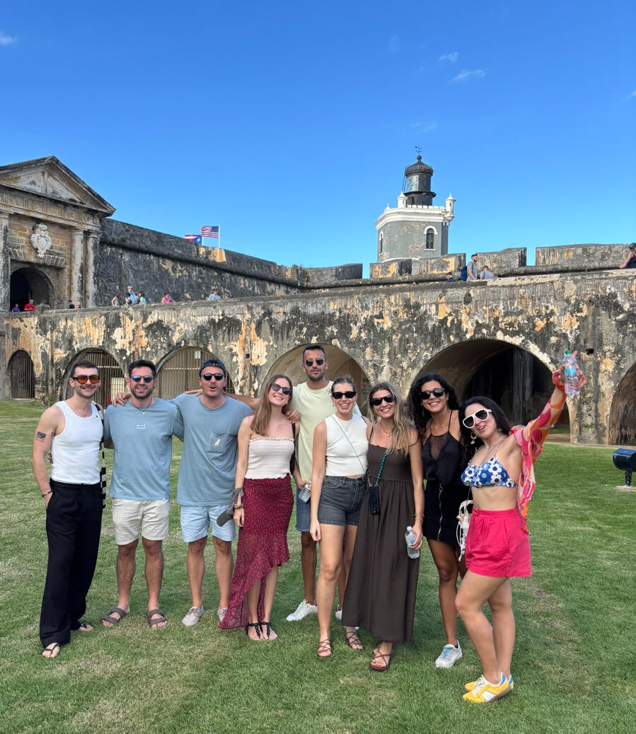 Viaje en grupo para jovenes